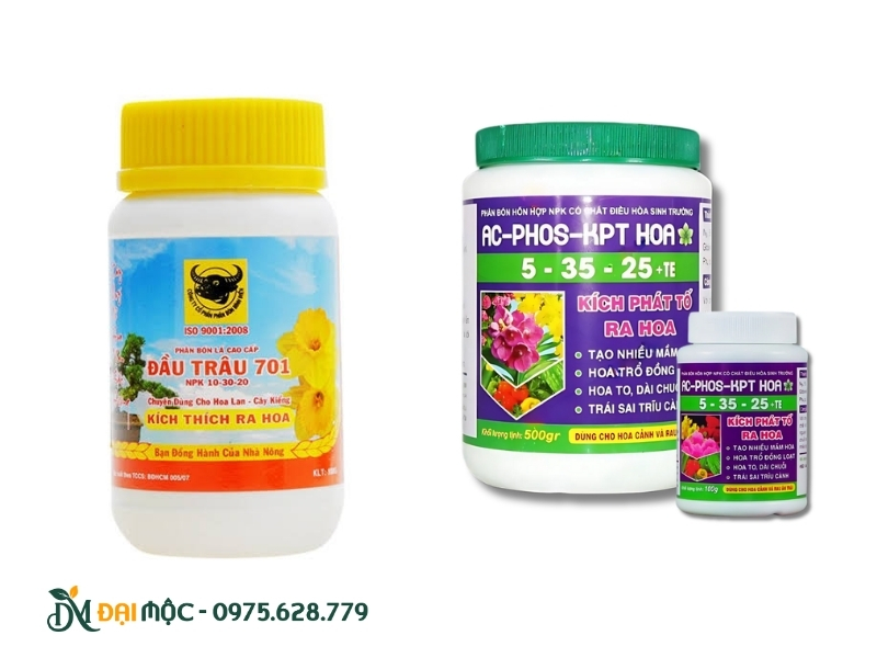 Phân giày Lân, Kali cho hoa nở đều, dày cánh