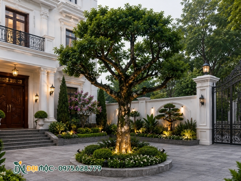 Ảnh minh họa trồng cây thị cổ thụ trước nhà